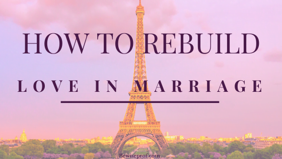 How to rebuild enjoy in relationship